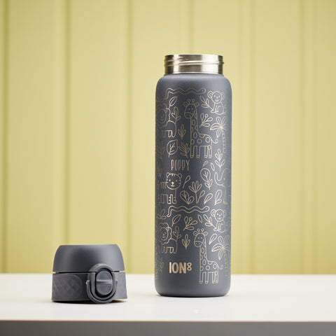 Personalised Jungle Children's School Ion8 Water Bottle