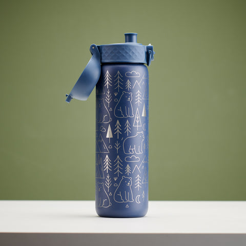 Personalised Bear & Mountains Children's School Ion8 Water Bottle