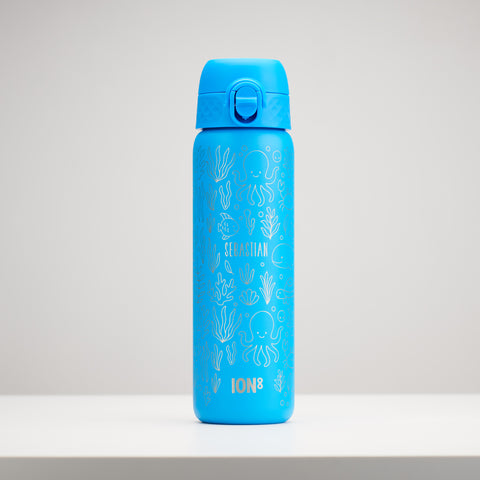 Personalised Under The Sea Children's School Ion8 Water Bottle