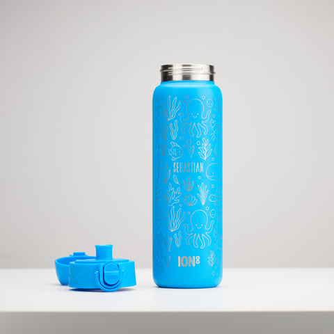 Personalised Under The Sea Children's School Ion8 Water Bottle
