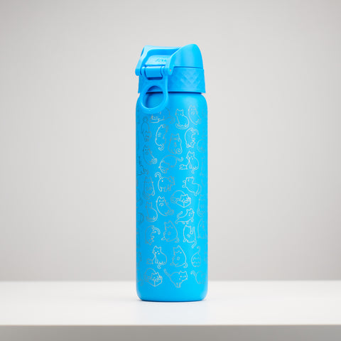 Personalised Cat Children's School Ion8 Water Bottle