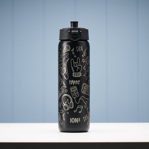 Personalised Music Children's School Ion8 Water Bottle