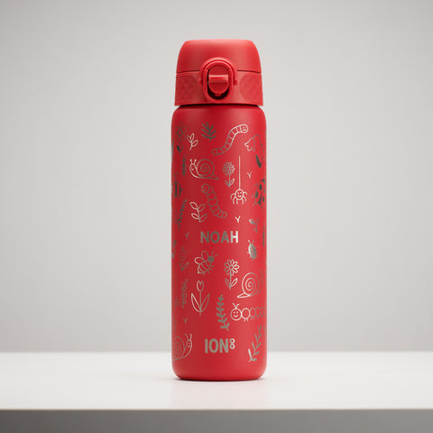 Personalised Bug Children's School Ion8 Water Bottle