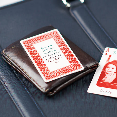 Personalised 'You Are Ace' Photo Wallet Card