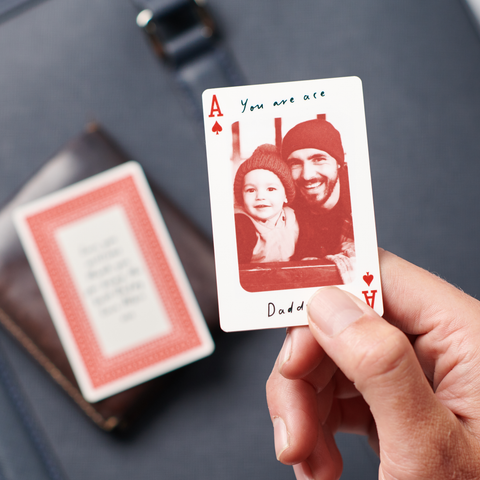 Personalised 'You Are Ace' Photo Wallet Card