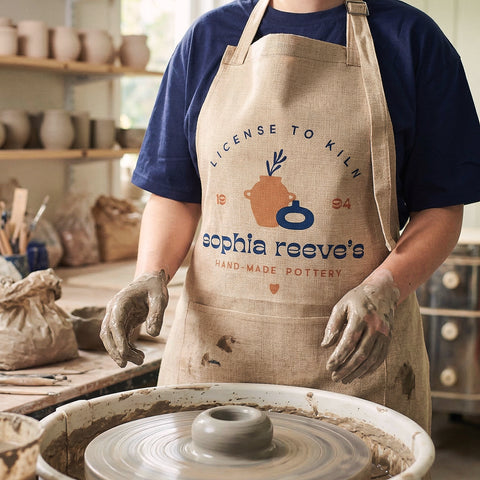 Personalised Pottery Apron