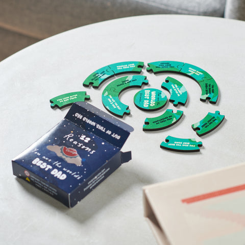 Personalised Reasons You Are The Best Daddy Puzzle