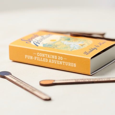 Personalised Dad And Child 'Spark Adventure' Activity Matches