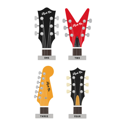 Personalised Guitar Headstock Hooks