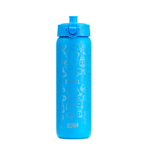 Personalised Cat Children's School Ion8 Water Bottle