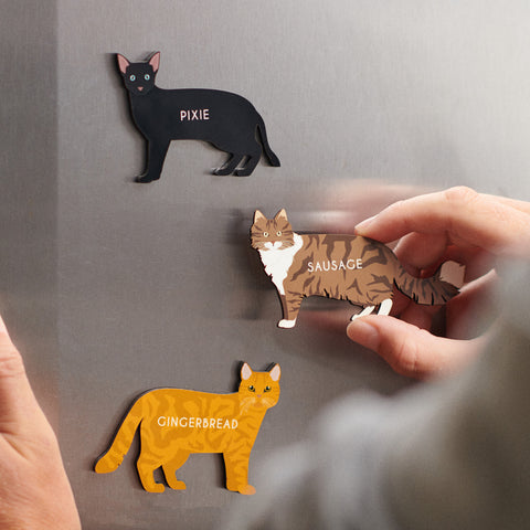 Personalised Cat Breed Fridge Magnet