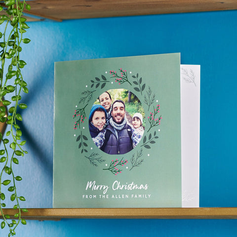 Oakdene Designs Cards Personalised Family Photo Christmas Cards