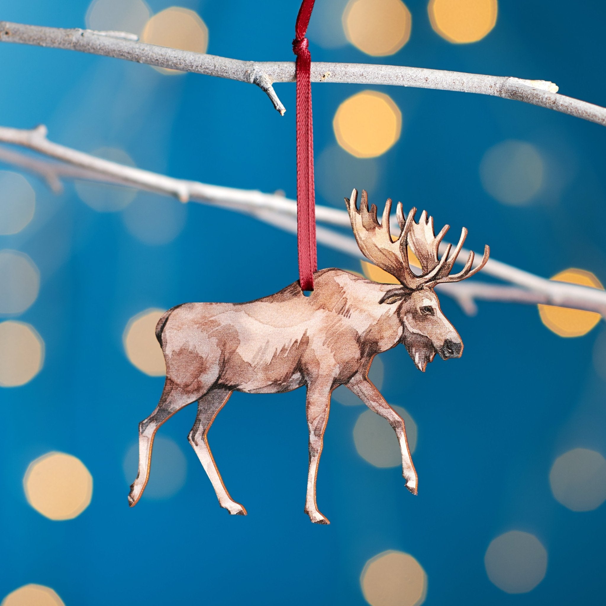Oakdene Designs Christmas Decorations Moose Christmas Tree Decoration