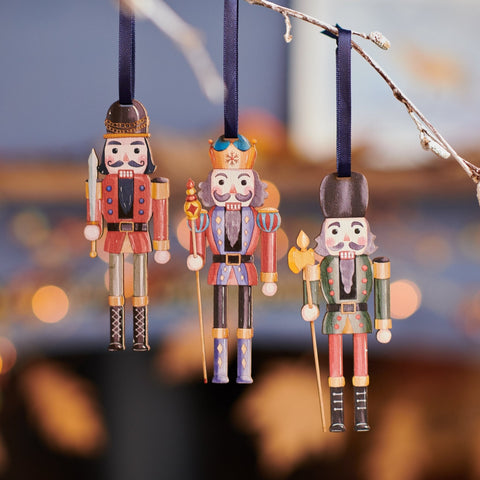 Oakdene Designs Christmas Decorations Nutcracker Christmas Decoration Set