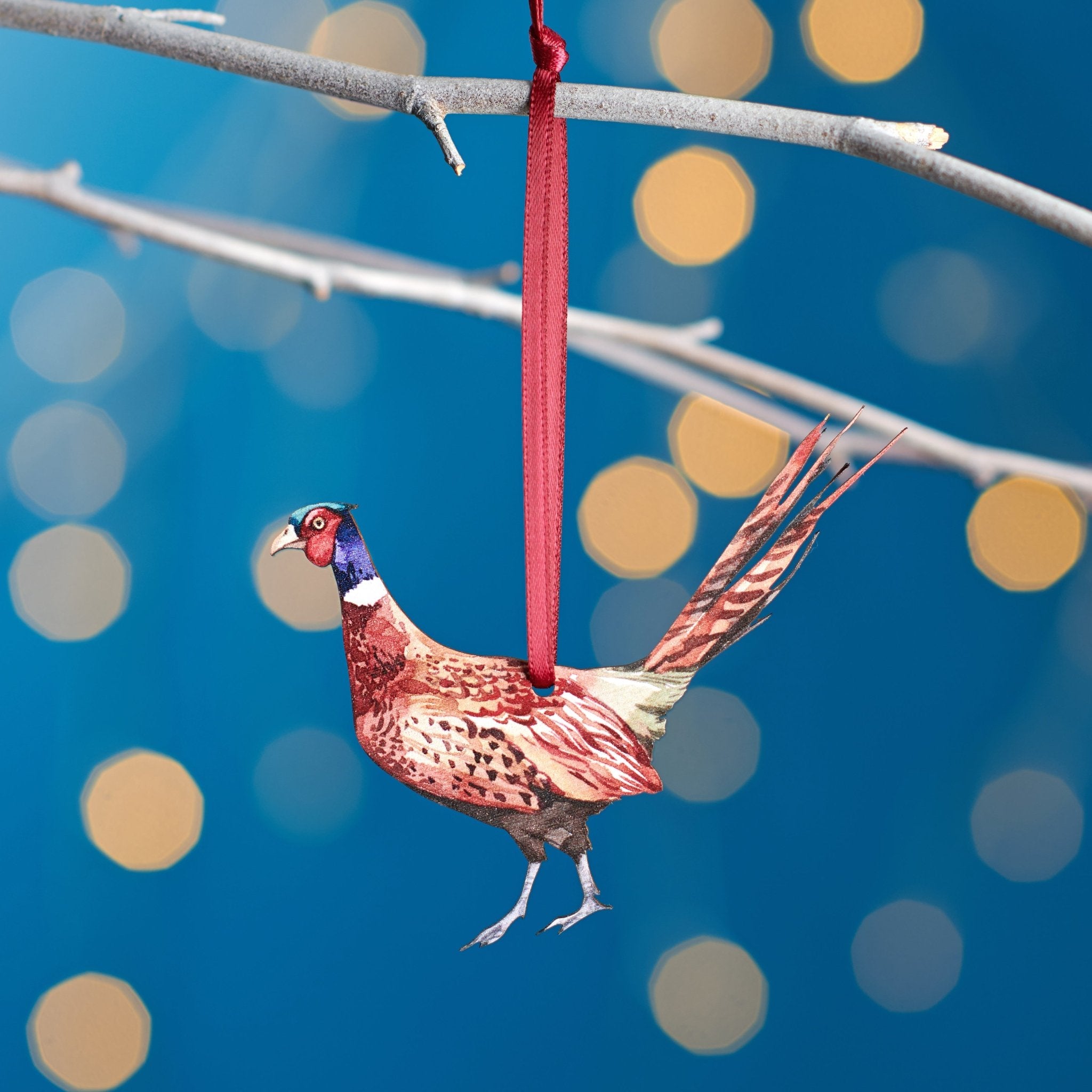Oakdene Designs Christmas Decorations Pheasant Christmas Tree Decoration