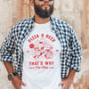 Oakdene Designs Clothing Personalised Pizza & Beer T Shirt