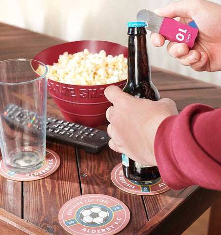 Oakdene Designs Food / Drink Personalised Big Game Football Essentials Set