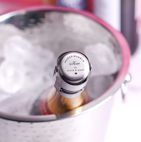 Oakdene Designs Food / Drink Personalised 'Incredibubble' Mum Champagne Stopper