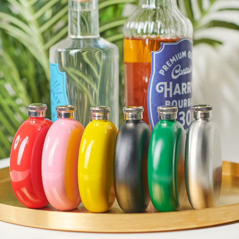 Oakdene Designs Food / Drink Personalised Whisky Label Hip Flask