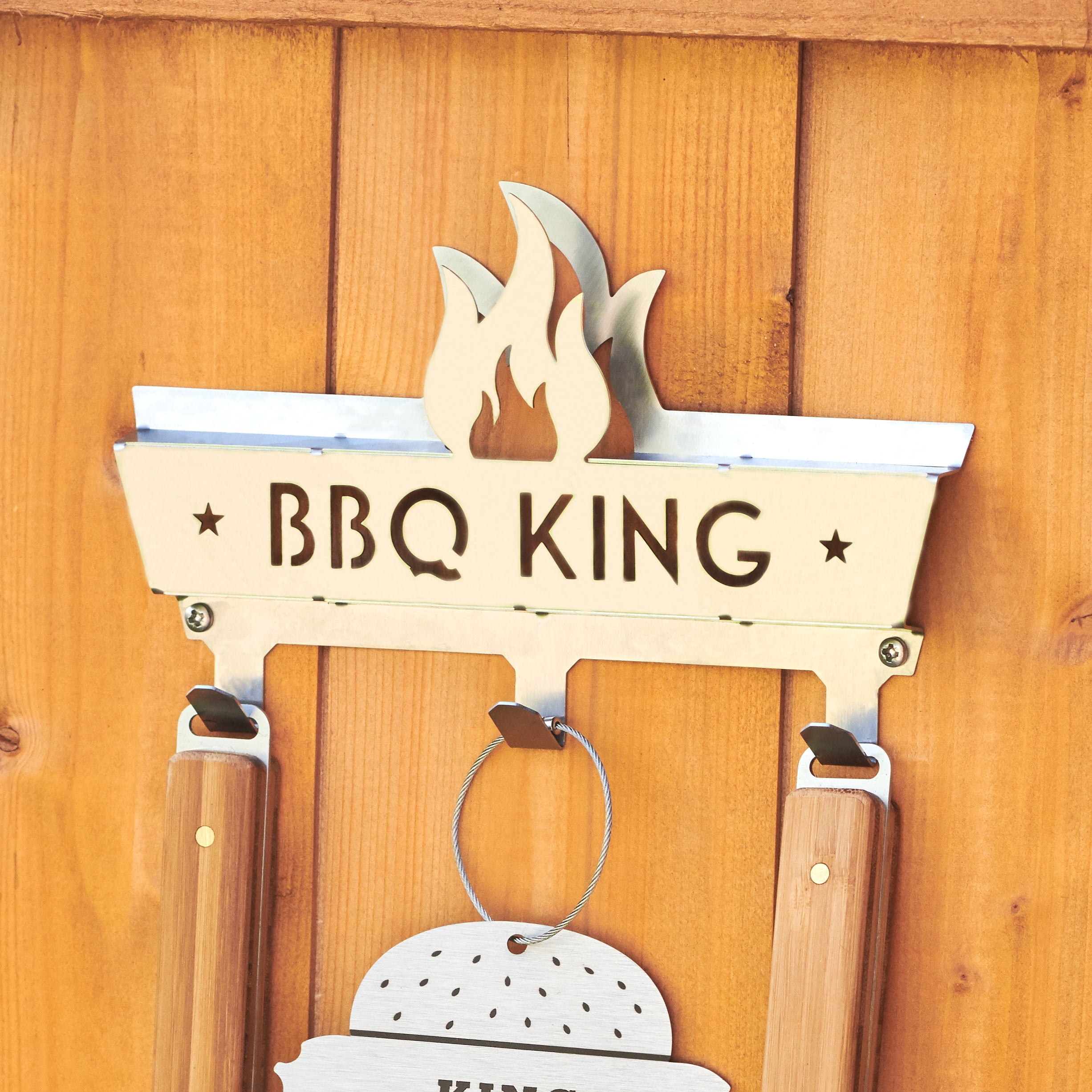 Bbq Log Rack Personalised BBQ Rack And Matching Toolsk | oakdenedesigns.com ...