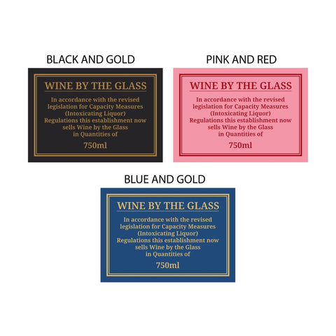 Oakdene Designs Home Decor Funny Wine Quantity Pub Style Metal Sign