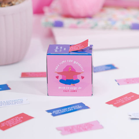 Oakdene Designs Keepsakes & Tokens 20 Days Of Self Care Ticket Dispenser