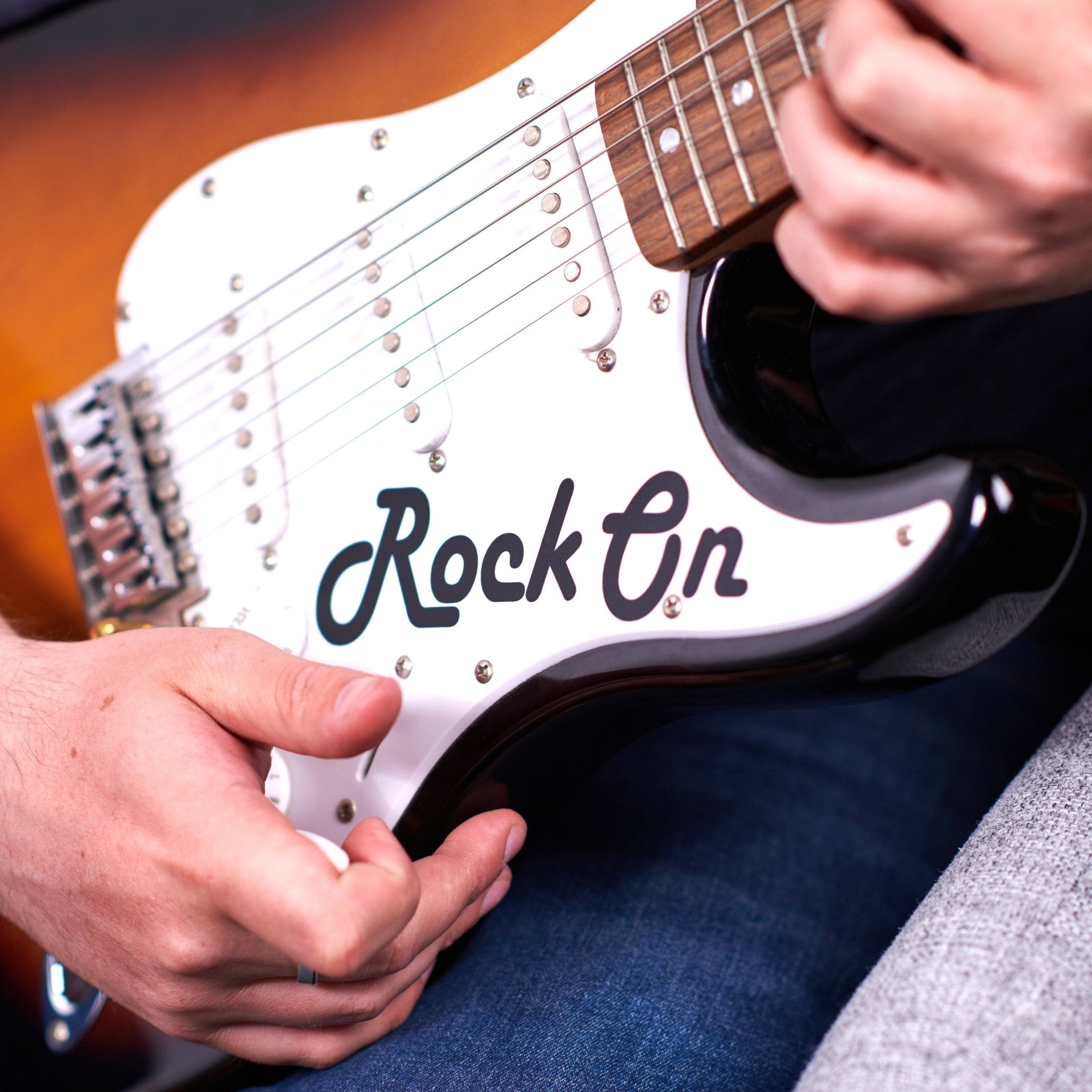 Personalised Guitar Gift Set oakdenedesigns Oakdene Designs