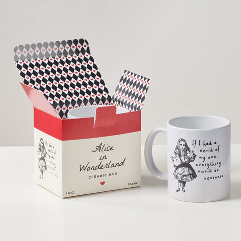 Oakdene Designs Mugs Alice In Wonderland 'A World Of My Own' Mug