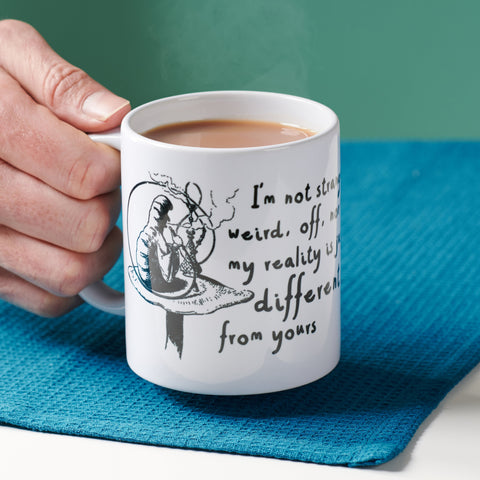 Oakdene Designs Mugs Alice In Wonderland 'I'm Not Strange' Mug