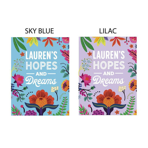 Oakdene Designs Notebooks Personalised Hopes And Dreams Notebook