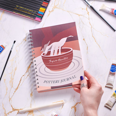 Oakdene Designs Notebooks Personalised Pottery Journal Notebook