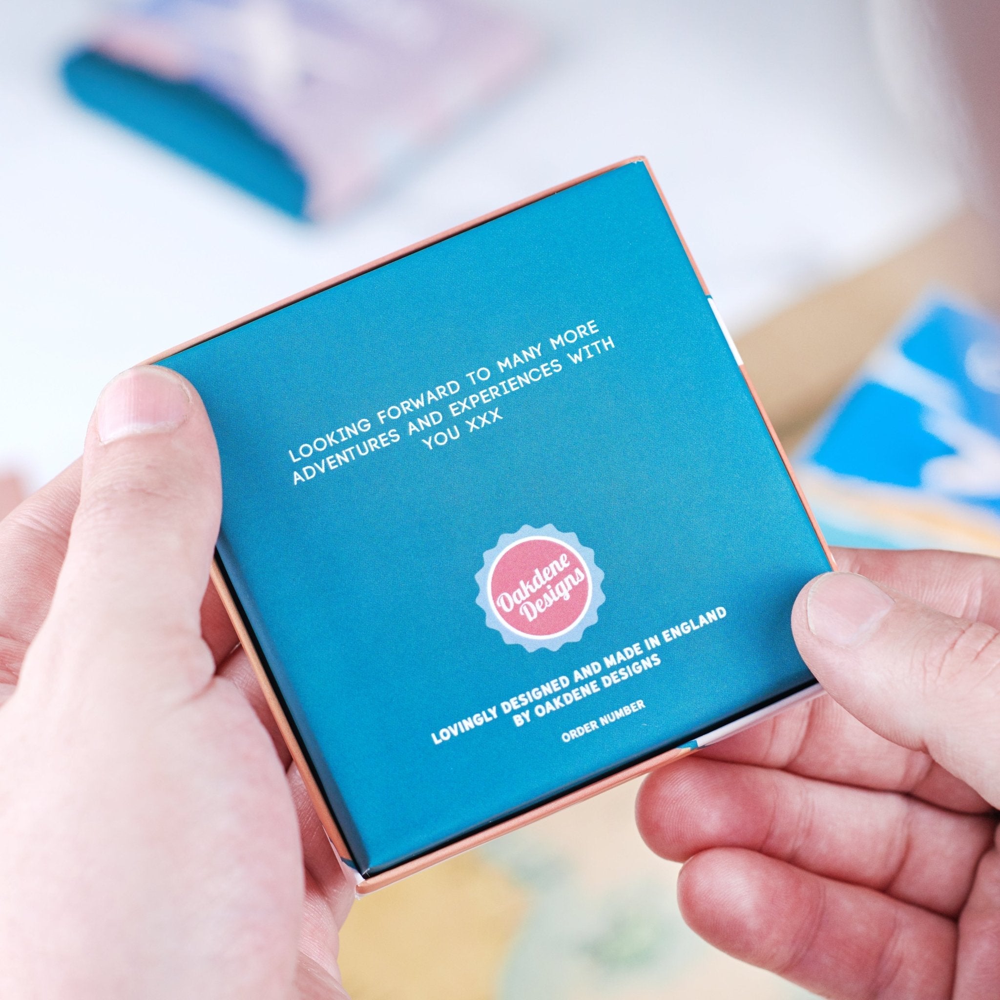 Oakdene Designs Photo Products Personalised Travel Pop Out Photo Box