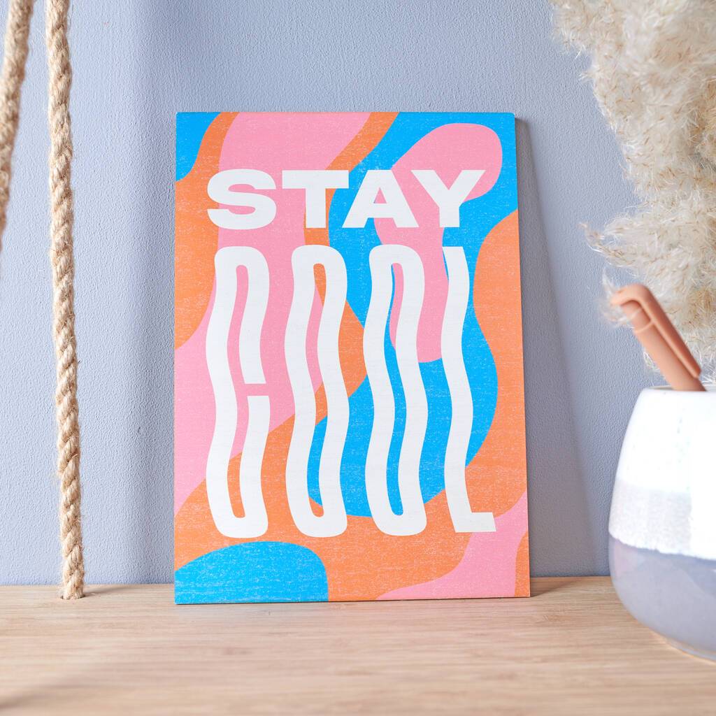 Oakdene Designs Prints Personalised Set Of Six Positive Prints