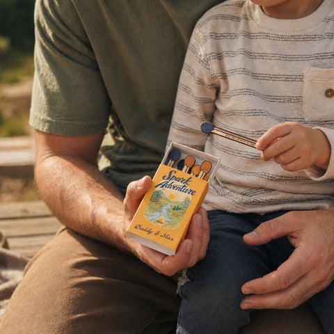 Personalised Dad And Child 'Spark Adventure' Activity Matches