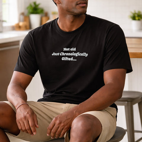 Funny 'Not Old' Cotton T Shirt