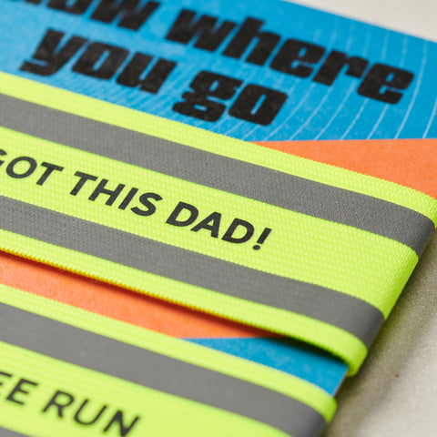 Personalised High Visibility Reflective Running Armbands