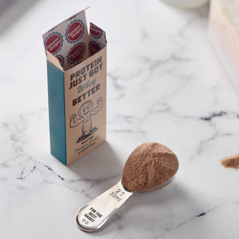 Personalised Metal Dad Protein Scoop