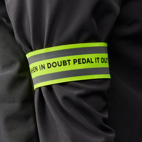 Personalised High Visibility Reflective Cycling Armbands