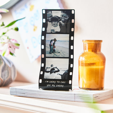 Personalised Mini Metal Photo Reel Print