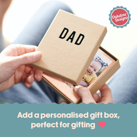 Personalised Miniature Brass Photo Print