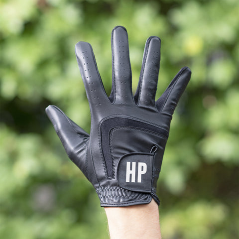Personalised Men's Black Initial Golf Glove
