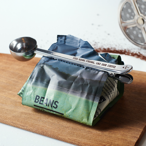 Personalised Couples 11th Steel Anniversary Coffee Scoop