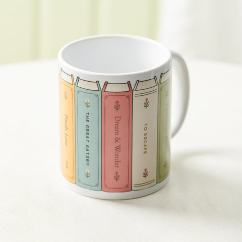 Personalised Favourite Books Mug
