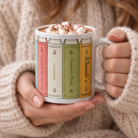 Personalised Favourite Books Mug