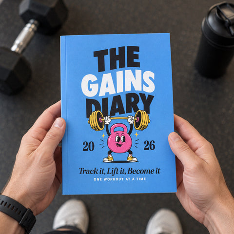 Personalised Gym Workout Log Notebook