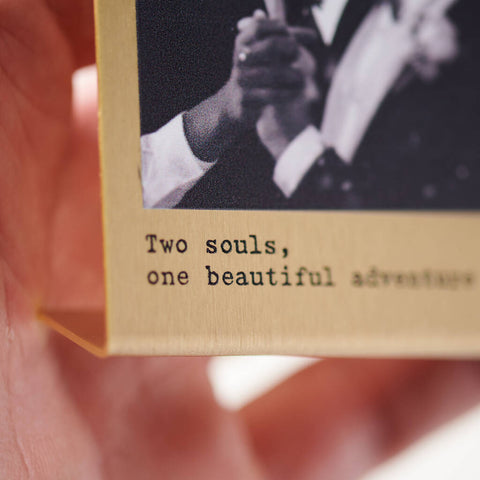 Personalised Miniature Stainless Steel Photo Print