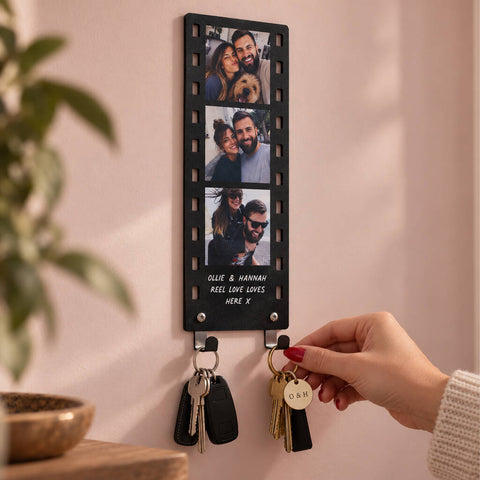 Personalised Photo Reel Key Hook