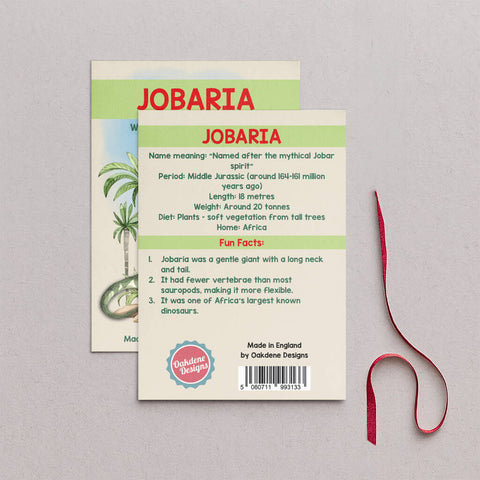 Wooden Jobaria Dinosaur Christmas Tree Decoration