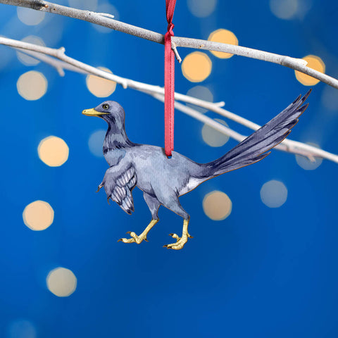 Wooden Urbacodon Dinosaur Christmas Tree Decoration