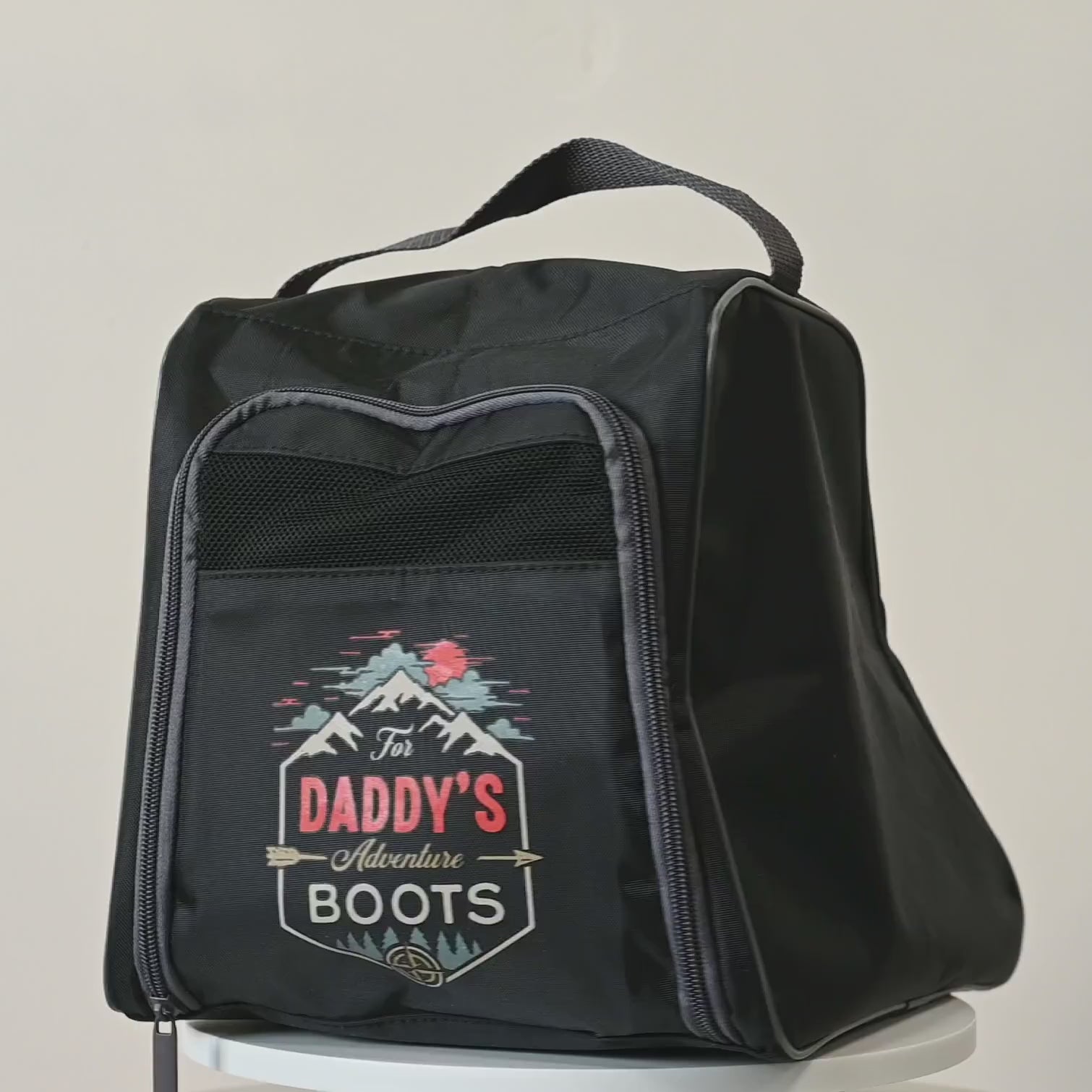 Personalised Adventure Hiking Boot Bag